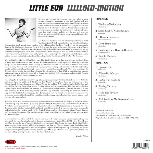 Little Eva : Llllloco-Motion (LP, Album, Mono, RE)