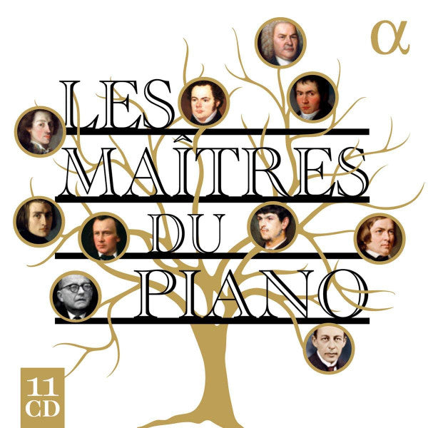 Various : Les Maîtres Du Piano (11xCD, Album, Comp + Box)