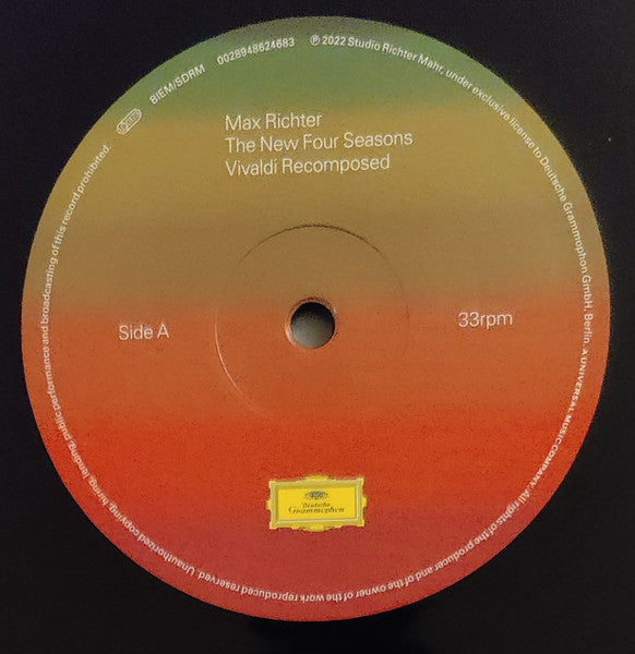 Max Richter, Antonio Vivaldi : The New Four Seasons - Vivaldi Recomposed (LP, Album)