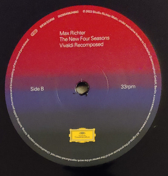 Max Richter, Antonio Vivaldi : The New Four Seasons - Vivaldi Recomposed (LP, Album)