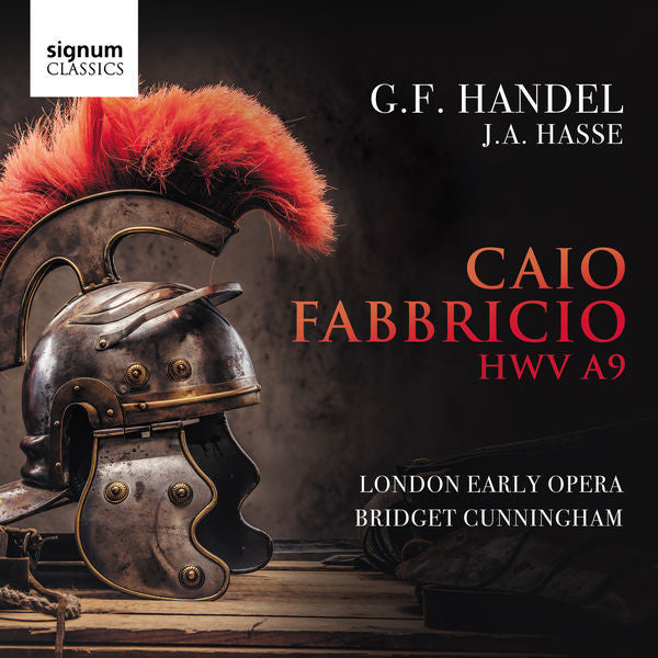 Georg Friedrich Händel, London Early Opera, Bridget Cunningham : Caio Fabbricio HWV 9A (2xCD)