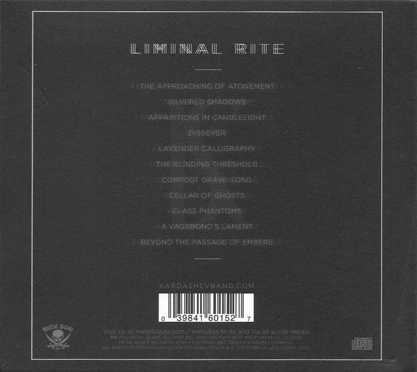 Kardashev : Liminal Rite (CD, Album)