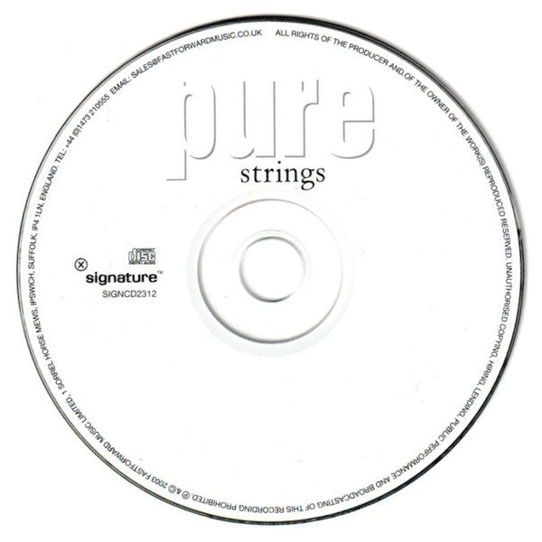 Unknown Artist : Pure Strings (CD, Comp)