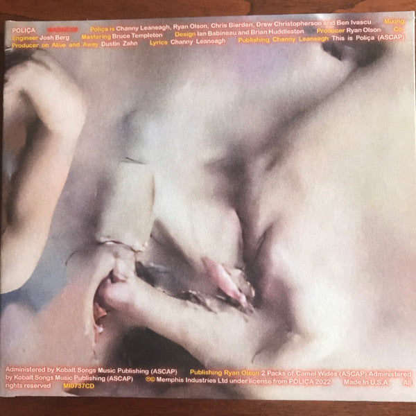 Poliça : Madness (CD, Album, Car)