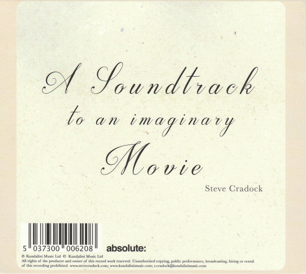 Steve Cradock : A Soundtrack To An Imaginary Movie (CD, Album)