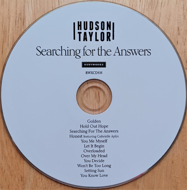 Hudson Taylor : Searching For The Answers  (CD, Album)