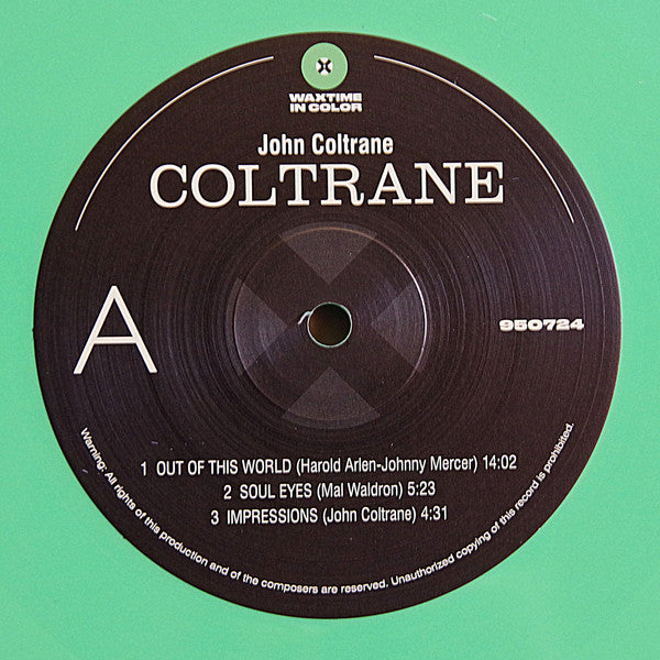 John Coltrane : Coltrane (LP, Album, Ltd, RE, Gre)