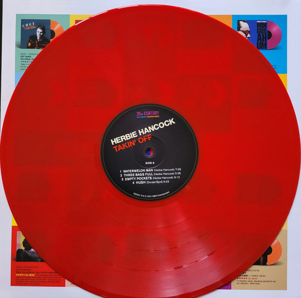Herbie Hancock : Takin' Off (LP, Album, Ltd, RE, Red)