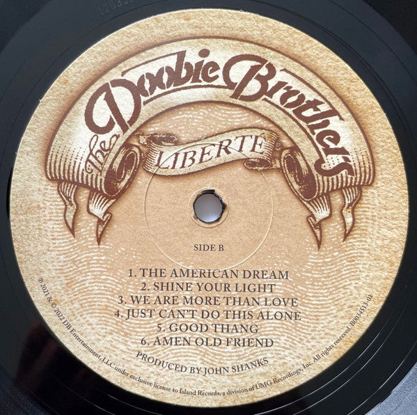 The Doobie Brothers : Liberté (LP, Album)