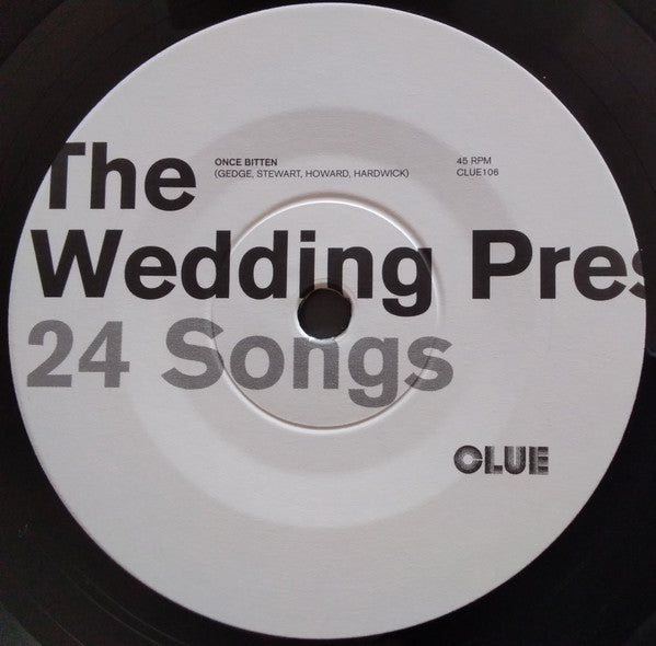 The Wedding Present : Once Bitten (7", Single, Ltd)