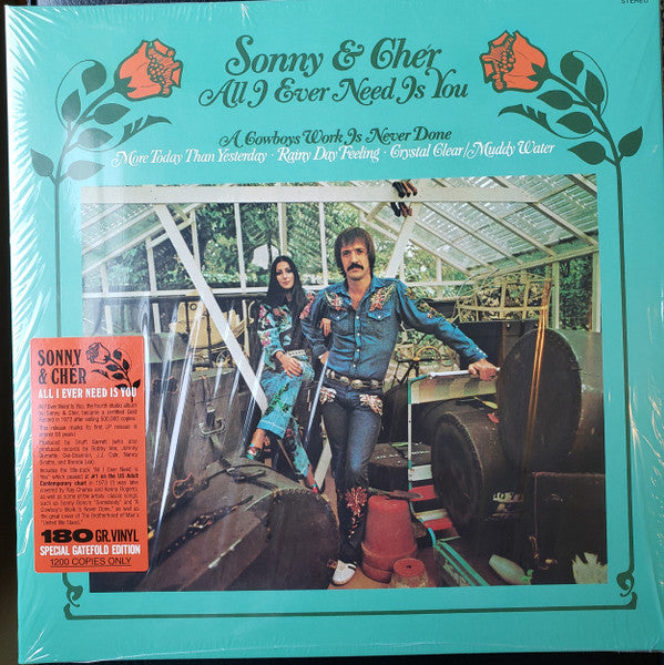 Sonny & Cher : All I Ever Need Is You (LP, Album, Ltd, RE, Gat)