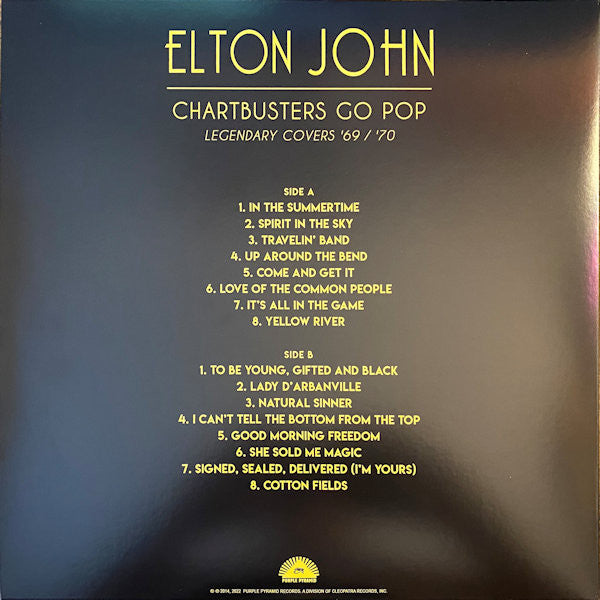 Elton John : Chartbusters Go Pop (LP, Comp, Ltd, Gol)