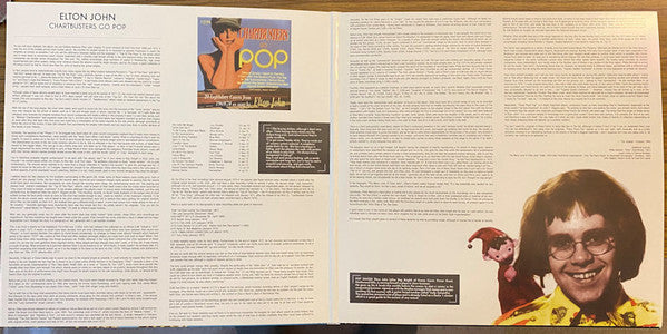 Elton John : Chartbusters Go Pop (LP, Comp, Ltd, Gol)