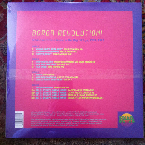 Various : Borga Revolution! (Ghanaian Dance Music In The Digital Age, 1983-1992) (Volume 1) (2xLP, Comp)