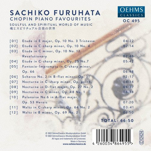 Sachiko Furuhata-Kersting, Frédéric Chopin : Chopin Piano Favourites   (CD, Album)
