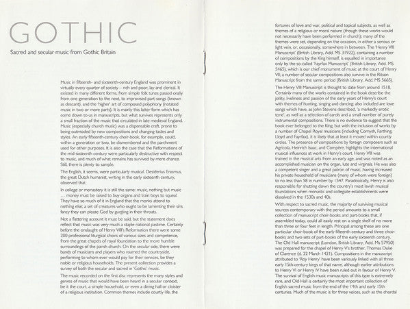 Various : Gothic (2xCD, Album)