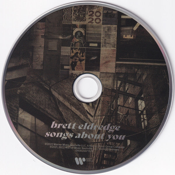 Brett Eldredge : Songs About You (CD, Album)