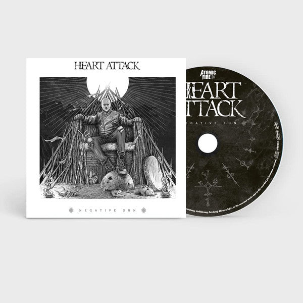 Heart Attack (4) : Negative Sun (CD, Album)