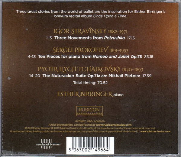 Esther Birringer : Once Upon A Time (CD, Album)