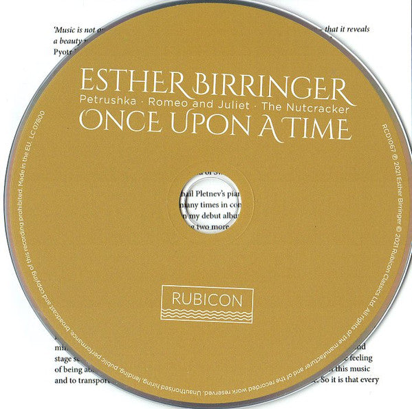 Esther Birringer : Once Upon A Time (CD, Album)