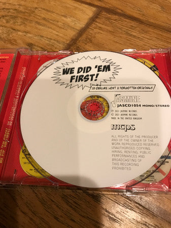 Various : We Did 'Em First!  (33 Obscure, Lost & Forgotten Originals) (CDr, Comp, Mono)