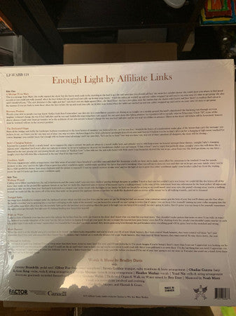 Affiliate Links : Enough Light (LP)