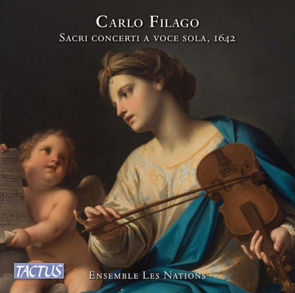 Carlo Filago – Ensemble Les Nations : Sacri Concerti A Voce Sola, 1642  (CD)