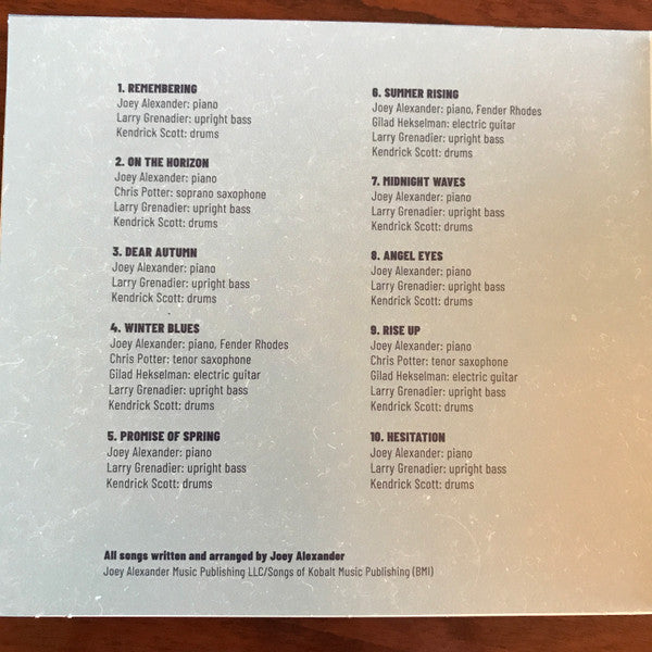 Joey Alexander : Origin (CD, Album)
