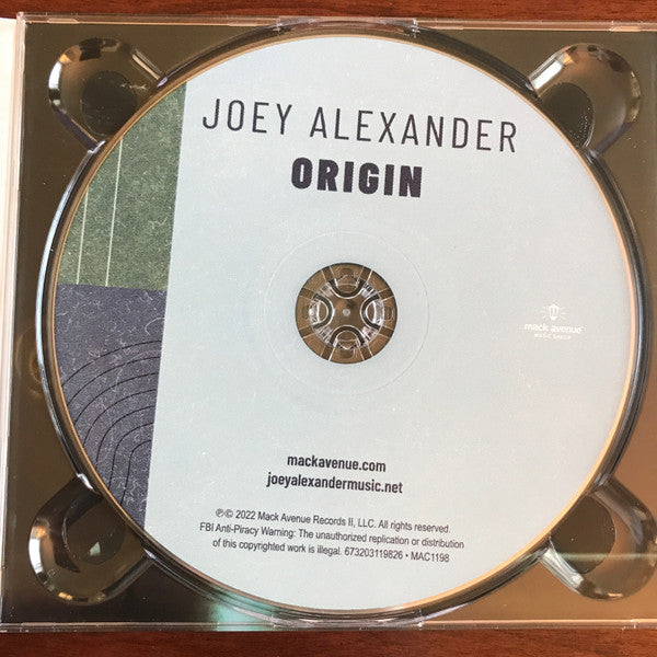 Joey Alexander : Origin (CD, Album)