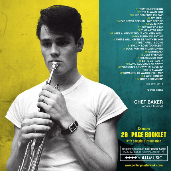 Chet Baker : Chet Baker Sings (CD, Comp)