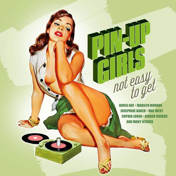 Various : Pin-Up Girls - Not Easy To Get (LP, Comp, Ltd, RE, Mag)