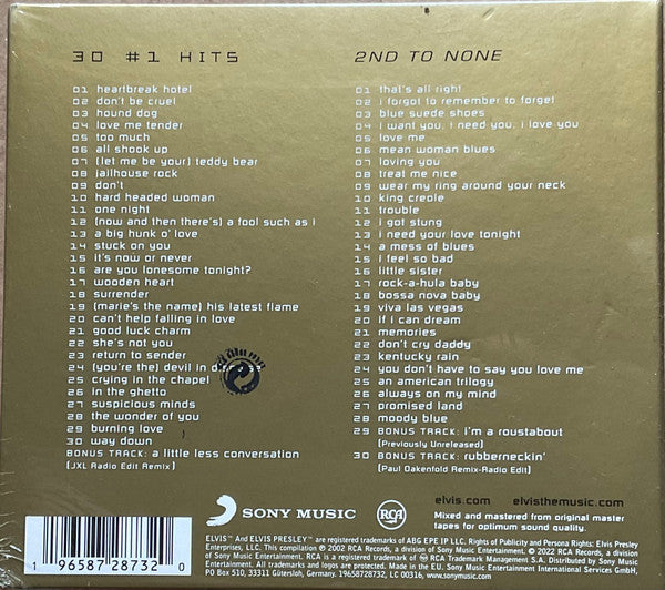 Elvis* : Elvis 30 # 1 Hits (CD, Album, Comp, RE + CD, Album, Comp, RE + Exp)