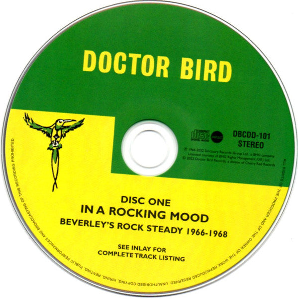 Various : In A Rocking Mood (Beverley's Rock Steady 1966-1968) (2xCD, Comp)