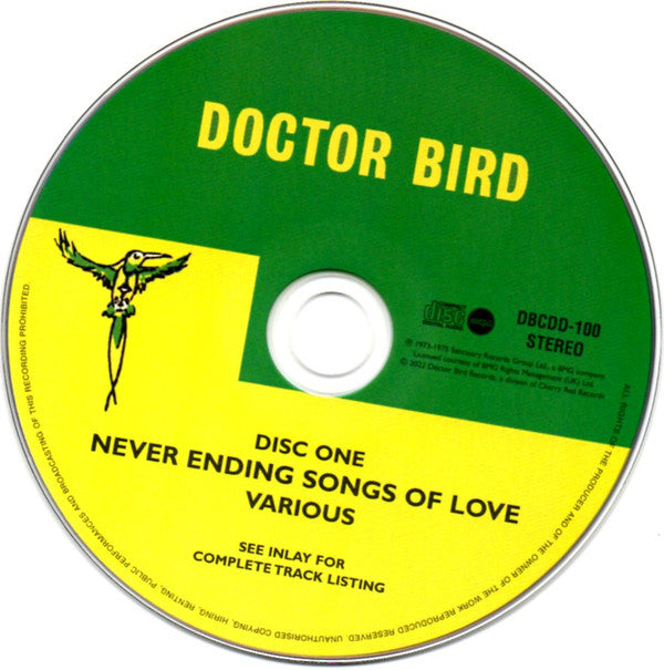 Various : Never Ending Songs Of Love (Hits & Misses From Treasure Isle 1973-1975) (2xCD, Comp)