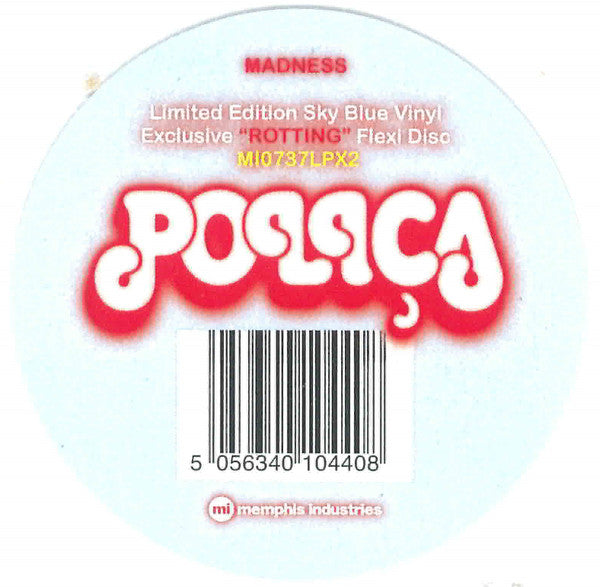 Poliça : Madness (LP, Album, Ltd, Sky + Flexi, 7")