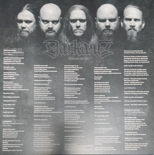 Darkane : Inhuman Spirits (LP, Album, Ltd, Red)