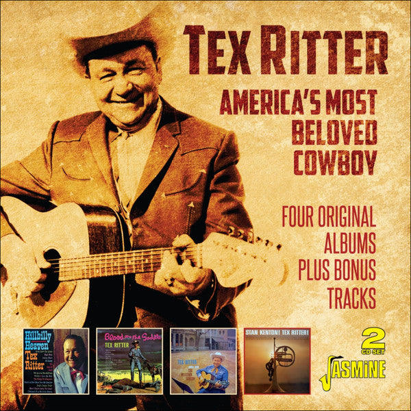 Tex Ritter : America's Most Beloved Cowboy (2xCD, Comp)
