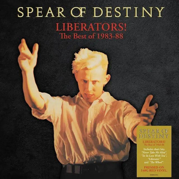 Spear Of Destiny : Liberators! The Best Of 1983-1988 (LP, Comp, Red)