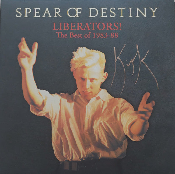 Spear Of Destiny : Liberators! The Best Of 1983-1988 (LP, Comp, Red)