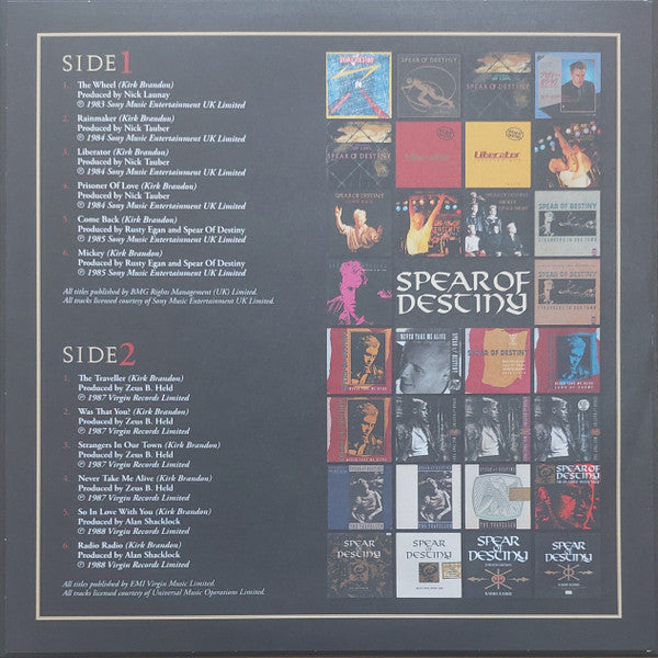 Spear Of Destiny : Liberators! The Best Of 1983-1988 (LP, Comp, Red)