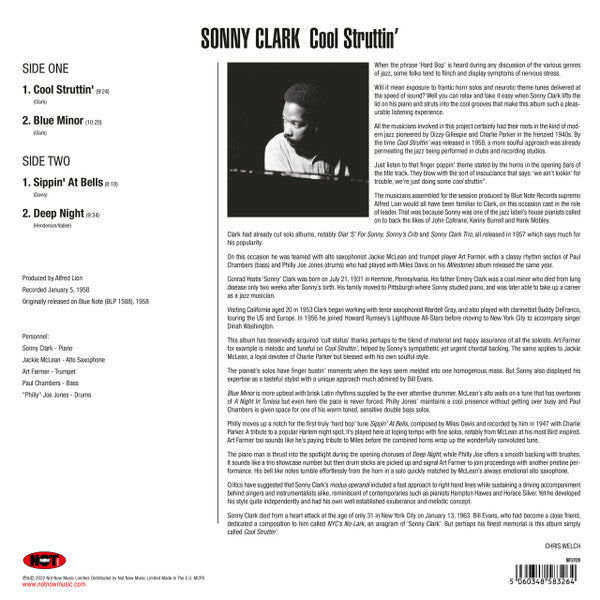 Sonny Clark : Cool Struttin' (LP, RE, RM)