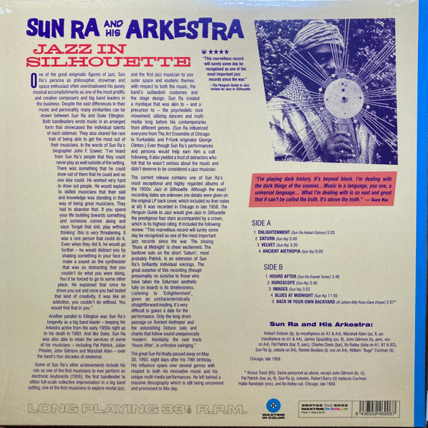 Sun Ra And His Arkestra* : Jazz In Silhouette (LP, Album, Ltd, RE, Blu)