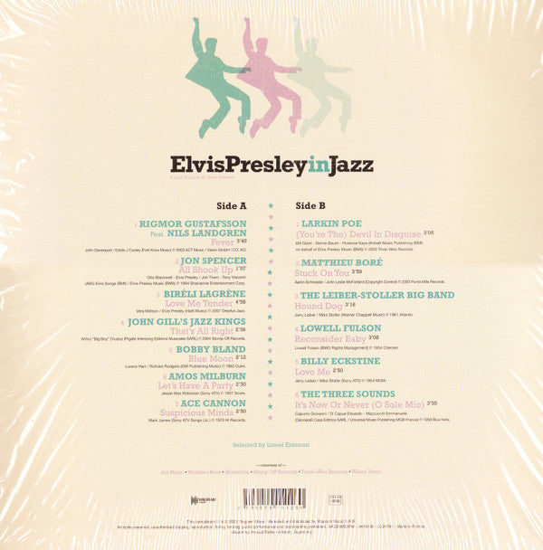 Various : Elvis Presley In Jazz - A Jazz Tribute To Elvis Presley (LP, Comp)