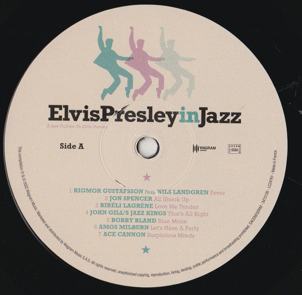 Various : Elvis Presley In Jazz - A Jazz Tribute To Elvis Presley (LP, Comp)