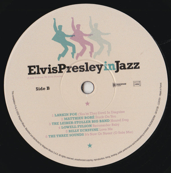 Various : Elvis Presley In Jazz - A Jazz Tribute To Elvis Presley (LP, Comp)