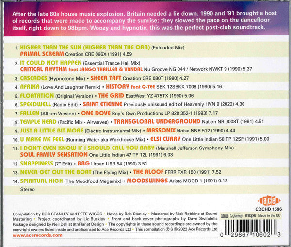 Bob Stanley And Pete Wiggs : Fell From The Sun (Downtempo And After Hours 1990-91) (CD, Comp)