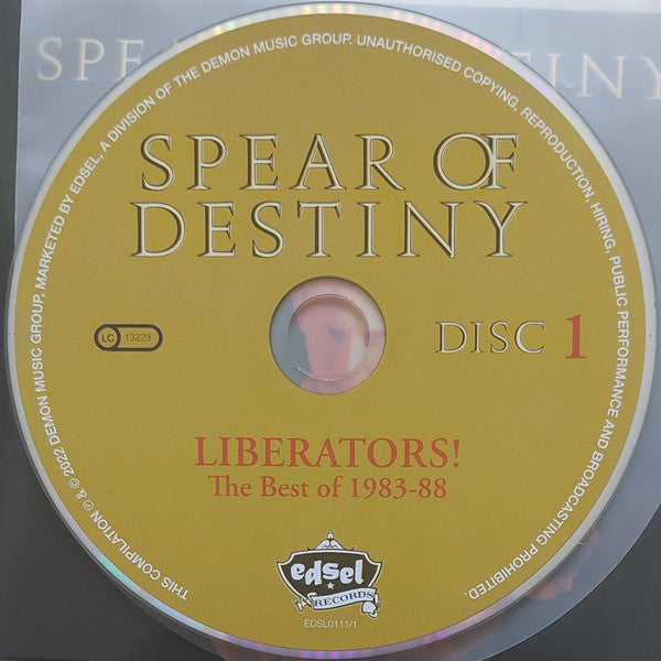 Spear Of Destiny : Liberators! The Best Of 1983-88 (2xCD, Comp)