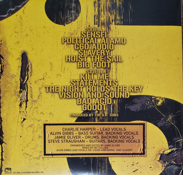 UK Subs : Reverse Engineering (LP, Album, Ltd, Gol)