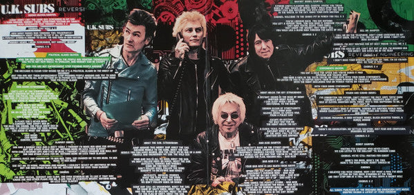 UK Subs : Reverse Engineering (LP, Album, Ltd, Gol)