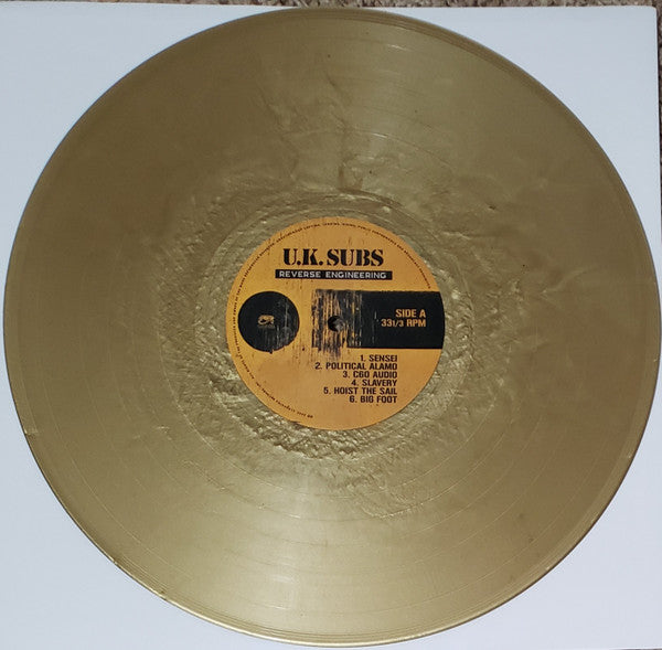 UK Subs : Reverse Engineering (LP, Album, Ltd, Gol)